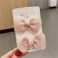thumbnail image 1 of Pinzas para el cabello para mujeres, pinzas para peinar, pinzas para el cabello para niñas, horquilla con lazo floral fresco, juego de pinzas para niñas, linda pinza para flequillo, horquilla con clip, 1 of 3