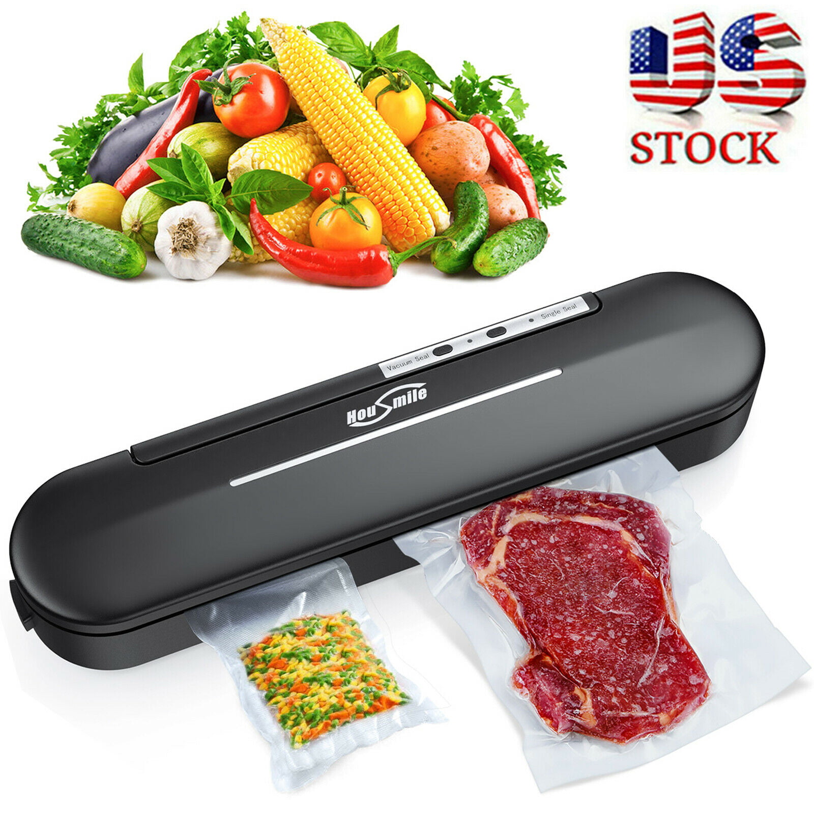 Commercial Food Saver Vacuum Sealer Seal A Meal Machine Foodsaver with FREE Bags 