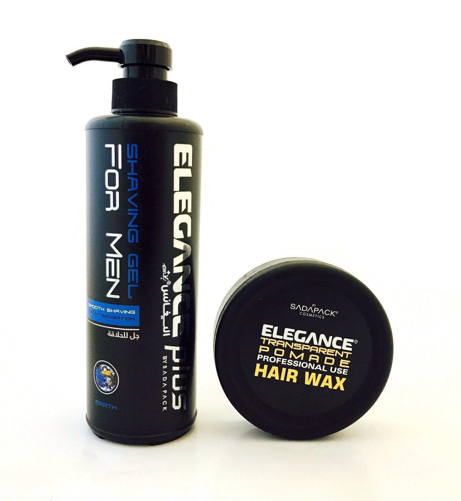 Elegance By Sada Pack Barber Clear Shaving Gel Earth 500 ml, Elegance Hair Wax