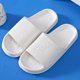 thumbnail image 1 of WDZKN zapatillas concisas de moda para mujer, chanclas planas ligeras de EVA para el Hogar, baño, masaje cómodo, toboganes de Interior para mujer, 1 of 7