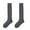 Dark Gray, variant on Dengjunhu 1 Pair High Socks Comfortable Candy Color Anti-slip Allergy Free Anti-Fatigue Slimming Breathable Women Cotton Knee High Socks for Outdoor