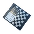 thumbnail image 4 of Dalazy Ensemble d'Échecs de Voyage Magnétique de Poche Pièces en Forme de Pièce de Monnaie Jeu de Société Pliant, 4 of 7