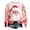 Pink, variant on Sgkm Oversized Crewneck Sweatshirt Women Cropped Long Sleeve Sweater Shirt Going Out Tops for Women Christmas S Brick Red