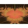 thumbnail image 1 of Ahgly Company Indoor Rectangle Patterned Papaya Orange Area Rugs, 2' x 4', 1 of 6