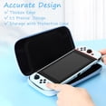 thumbnail image 4 of Compatible avec Nintendo Switch Lite Étui de Transport, Mignon Sac de Rangement 3D Patte de Chat avec Étui de Protection, Sangles, 4 of 5