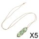 thumbnail image 1 of Collar de Cadenas de Bricolaje de fluorita verde de Cristal natural para la Joyería de Las mujeres Baoblaze 5 piezas, 1 of 7
