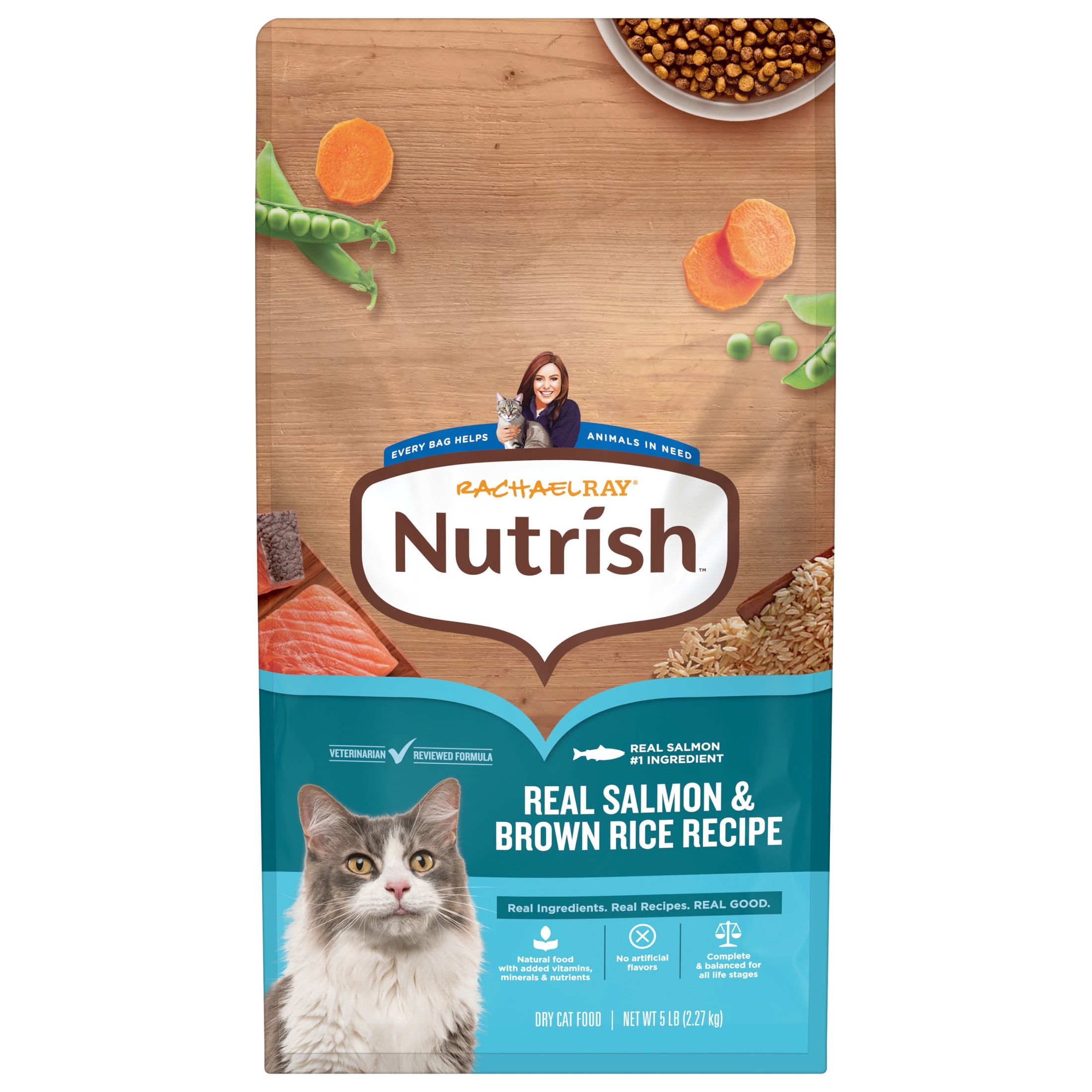 Nutrish Dry Cat Food Indoor Complete Chicken, Lentils & Salmon 3