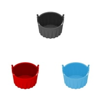 Silicone Baking Cups for Air Fryer - 3-Pack Nonstick Muffin Molds, Egg Bite Ramekins for Cupcakes, Custards, Perfect with Ninja, Cosori & Instant Pot Clearance