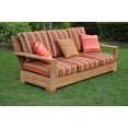 thumbnail image 2 of WholesaleTeak Outdoor Patio Grade-A Teak Wood 2 Piece Teak Sofa Set - 1 Sofa Bench ( 3 Seater ) with Rectangle Coffee Table -Furniture only --Leveb Collection #WMSSLV1, 2 of 6