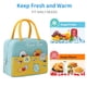 thumbnail image 4 of Linda bolsa de almuerzo aislada, bolsa de almuerzo aislada para mujeres, hombres, trabajo, oficina, viajes, 4 of 5