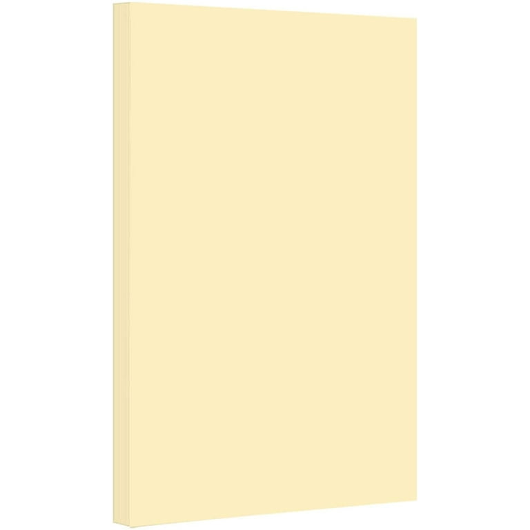 A4 20lb Pastel Yellow Paper