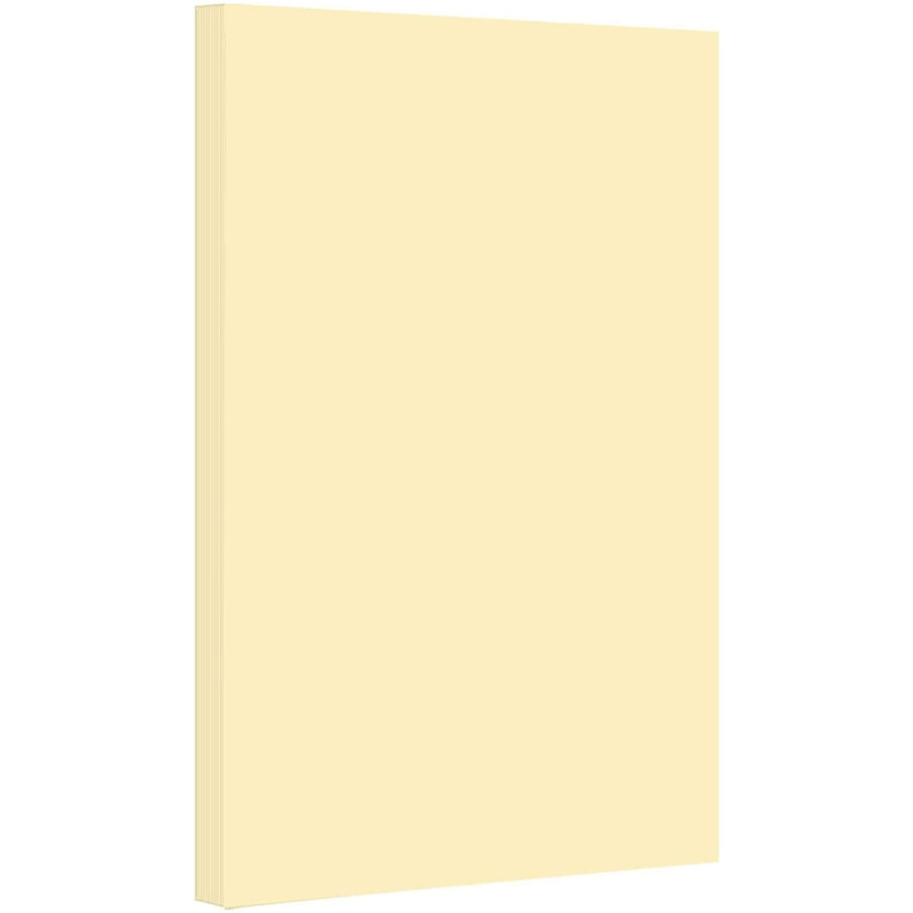 Ivory Pastel Color Paper 20lb. Size 8.5 X 14 Legal/Menu Size 50 Per
