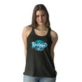 thumbnail image 2 of Friendship Day Aqua Pink Racerback Tank Women -Image by Shutterstock, Female x-Large, 2 of 4