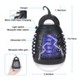 thumbnail image 3 of Lámpara de camping Bug Zapper, bombilla de luz para tienda de campaña, LED portátil y linterna de em CACAGOO Luz, 3 of 7