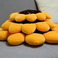 thumbnail image 5 of Almohada de girasol creativa, cojín de flores versátil súper suave para sala de estar, dormitorio, decoración del hogar Hy, 5 of 5
