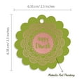 thumbnail image 6 of Inkdotpot Pack Of 100 Real Rose Gold Foil Paper Tags Happy Diwali Favor Hang Tags, 6 of 7