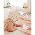 thumbnail image 4 of FURTALK 3 Pack Baby Bonnet Muslin Cotton Soft Adjustable Chin Strap for Infant Boys Girls, 4 of 5