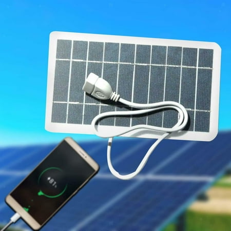 

Portable Solar Charger High Efficiency 5V/1A For Smartphones Outdoor Picnic