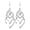 Silver, variant on Earrings Sequins Skin-friendly Metal Fashion Ear Pendants for Dating