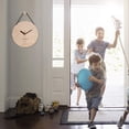 thumbnail image 5 of 12-inch silent wall clock ticking simulation retro fashion life clock, 5 of 5
