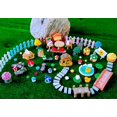 thumbnail image 6 of NIBERDA Fairy Garden Accessories, Micro Buildings, Tiny Animals Resin Figurines, Set of 100, 6 of 6