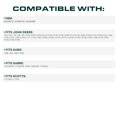 thumbnail image 3 of Correa de cortacésped UDC Parts GX20072 de repuesto para John Deere 42, 3 of 9