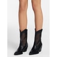 thumbnail image 2 of No Boundaries Women's Sheer Mesh Western Boots, 2 of 7