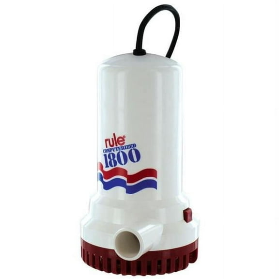 Rule  Rule 1800 Sump-Utility Pump with 8 in. Cord - 110V Automatic