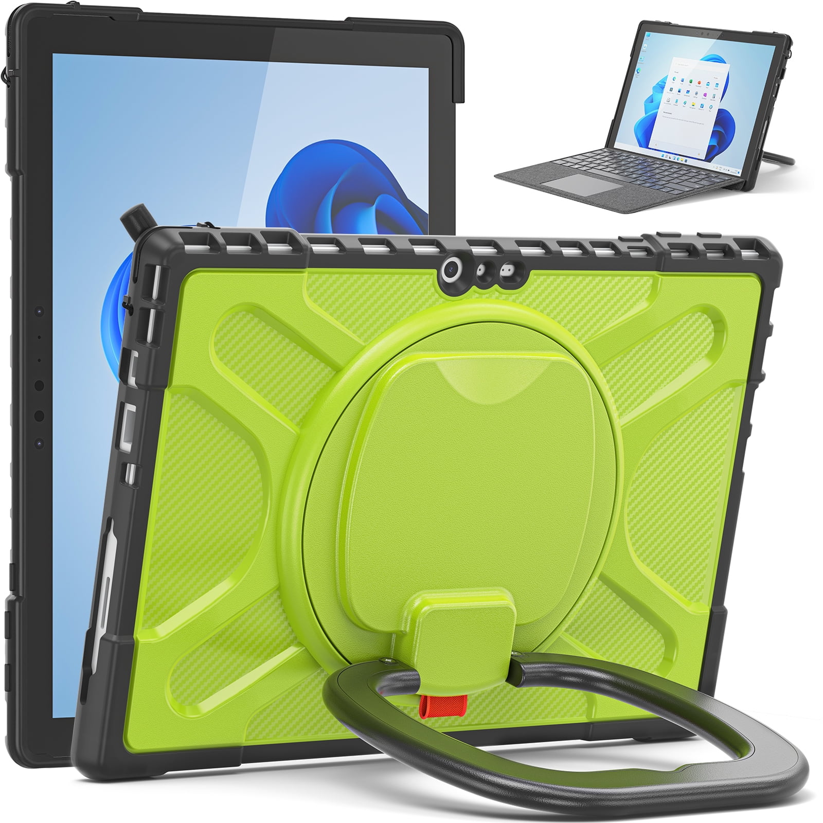 TECH CIRCLE Rugged Case for Microsoft Surface Pro 7+ (12.3