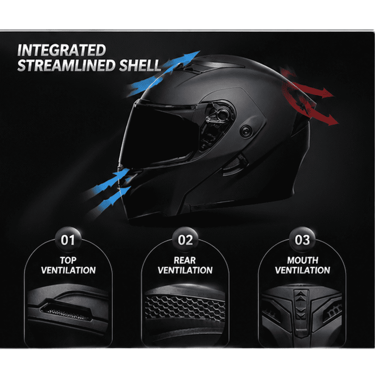 best bluetooth full face motorcycle helmet K3 Carbon Fiber - Headset Matte Black 2 Bluetooth Headset The Future of Motorcycle Helmets is Here Top 5 BEST Smart Motorcycle