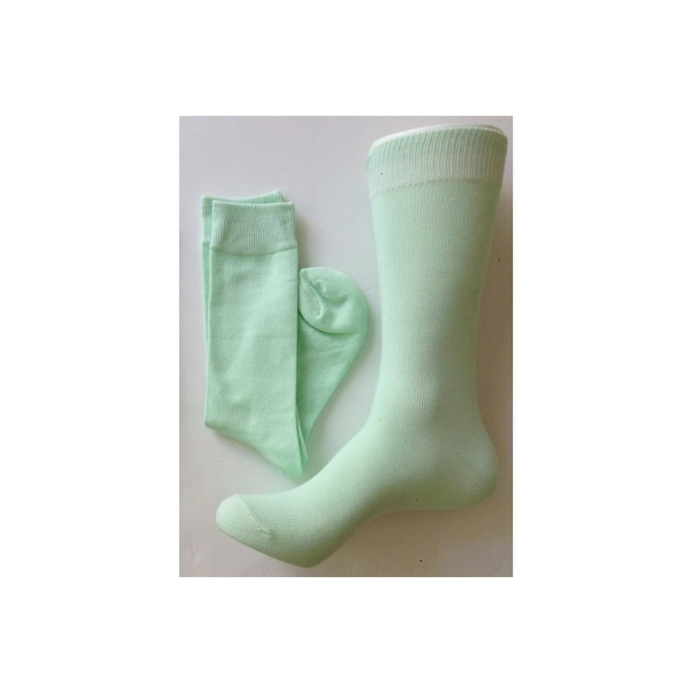 Sock Broker Men's Mint Green Dress Socks