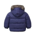 thumbnail image 4 of Tiijoy Toddler Boys Winter Snowsuit Fleece Hooded Jacket Padded Overalls Set, Sizes 3-4T, 4 of 4