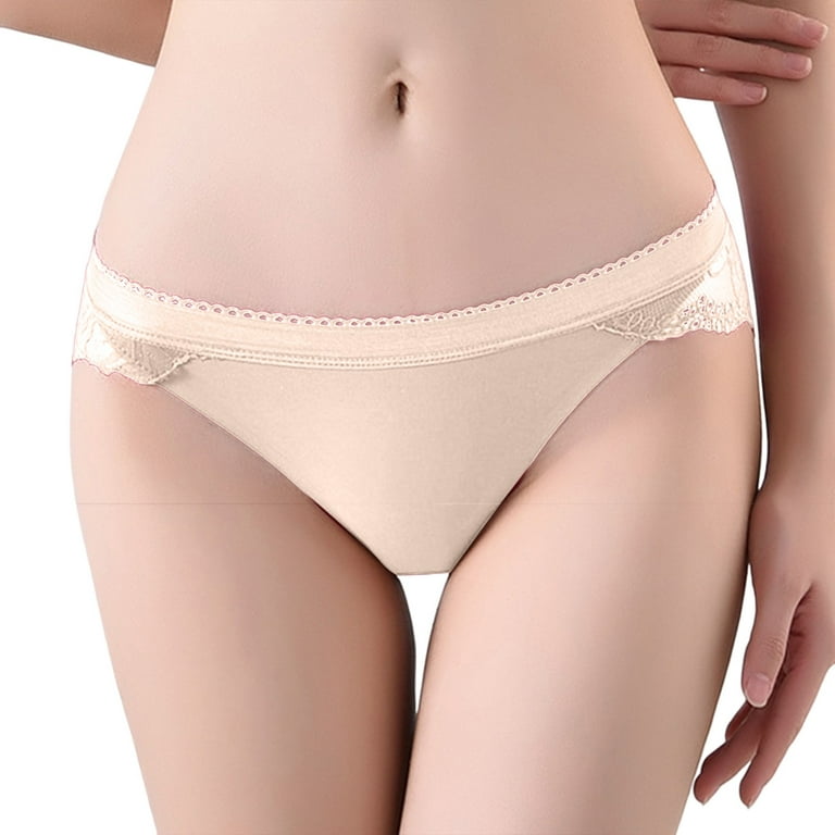 PMUYBHF Seamless Underwear For Women Thong Wide Custom Low Waist