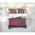 thumbnail image 3 of 3D Sunset Sky Sea Quilt Cover Set Ropa de Cama Set Funda Nórdica Fundas de almohada 21, 3 of 3