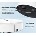 thumbnail image 7 of Kchsji Robot Vacuum and Mop Combo 3-in-1 Self-Charging Smart Navigation, 1500Pa Strong Suction, 2.4-inch Ultra-Thin, 80min Runtime, Dual Brushes, Wet Dry, Quiet 55dB, Pet Hair Hard Floor Carpet Home, 7 of 7