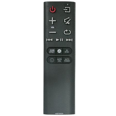 New Replaced AKB75595301 Remote For LG Soundbar SK8Y SK9 SK9Y SK10 SK10Y SY8