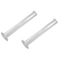 thumbnail image 1 of 2X 250ML Cilindro Graduado Medicion de Liquidos Plastico Blanco Transparente para Laboratorio, 1 of 2