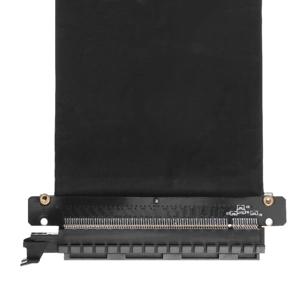 Cable de Extensión PCI-E Likrtyny 16X 30 cm Conector Vertical GPU Flexible