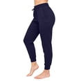 thumbnail image 4 of Maean Womens Pants Elastic Waist Drawstring Cropped Joggers with Pockets Loose Casual Running Pant, 4 of 7