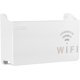 thumbnail image 1 of Estante para enrutador Montado en la pared Fácil de instalar Plástico ABS Soporte de cable simple Organizador Caja de almacenamiento para WiFi Tablero, blanco, 1 of 7