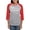 Heather/Red, variant on CafePress - Proud Army Mom White Long Sleeve T Shirt - Womens Baseball Tee