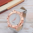 thumbnail image 2 of Reloj de pulsera con esfera de diseño de cielo estrellado para mujer, elegante reloj de cuarzo con cinturón, gris, 2 of 5
