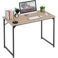 thumbnail image 1 of NiamVelo Computer Desk 40 inches Home Office Desk Modern Simple Style PC Desk with Sturdy Metal Frame for Adults & Kids, Natural, 1 of 7