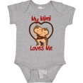 thumbnail image 3 of Inktastic My Mimi Loves Me Monkey Boys or Girls Baby Bodysuit, 3 of 5