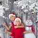 thumbnail image 5 of Fondo de Navidad para fotografía, Fondo de Tela de Madera Fondo de fotografía de muñeco de Nieve de Invierno Fondo de fotografía de Feliz Navidad Fiesta de Año Nuevo Accesorios de fotografía navideña A ER, 5 of 5