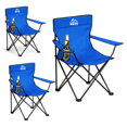 thumbnail image 1 of 3 Sillas Plegables De Playa, Campamento Y Exteriores. azul, 1 of 9