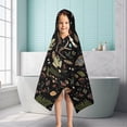thumbnail image 6 of Colorful Mushroom Sketch Light Pattern Hooded Bath Towel，50"x30" for Ages 3 To 12 Kids, Quick Dry Lightweight Soft Microfiber Hood Beach Towel Cover Up for Kids, 6 of 7