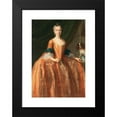 thumbnail image 2 of Giuseppe Bonito 13x18 Black Modern Framed Museum Art Print Titled - Portrait of the Infanta Maria Josefa De Borbon (1744-1801), 2 of 5