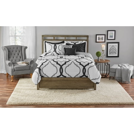 Mainstays Savoy Trellis Reversible Comforter Set W Bonus Quilt