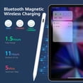 thumbnail image 6 of MATEPROX iPad Pencil with Magnetic Wireless Charging, Tablet Pencil Stylus Pen for iPad Pro 12.9'' 3/4/5/6, iPad Pro 11'' 1/2/3/4,iPad Air 4/5, iPad Mini 6-White, 6 of 8